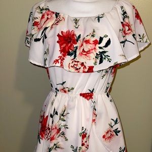 Floral romper medium